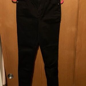 Black High-Waisted Pants